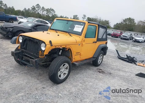 2013 Jeep Wrangler Sport z USA, uszkodzony, nr VIN 1C4AJWAG2DL558596